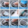 Tuocal 8 Pack Screen Protector Compatible with Fitbit Charge 6 Screen Protector Fitbit Charge 5 Screen Protector Soft TPU Full Coverage Support Fingerprint Sensor Anti Bubble Flexible Protective