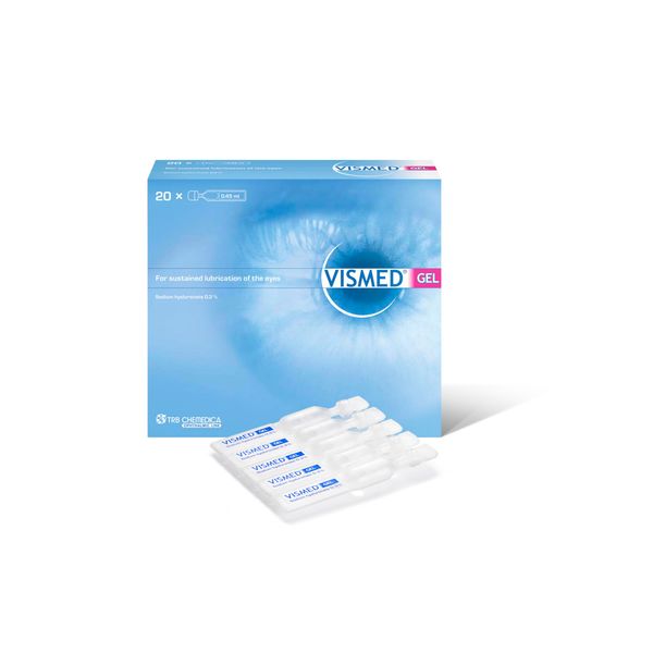 Vismed Eye Gel Drops, 20-Piece