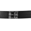 sourcing map B-56 V-Belts 56" Inner Length, B-Section Rubber Drive Belts