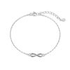 Philip Jones Sterling Silver Infinity Bracelet