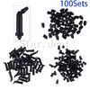 100Sets Dental Composite Gun Dispenser Applicator Tips Capsules Syringe Tips