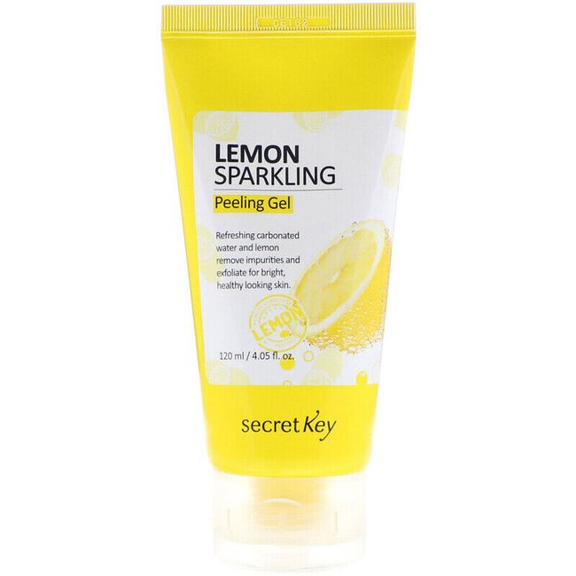 Secret Key Lemon Sparkling Peeling Gel 120ml 4.05oz NEW FAST SHIP