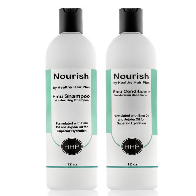 HHP Emu Shampoo & Conditioner Combo 12oz