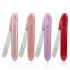 Nail Files, Nail Files, Nail Polishing, Case Included, High Quality Nail Files, Natural Claws Clicle Nails Universal, Crystal Diamond Salon, Unisex, Christmas, Birthday, New Year Gift (Red)