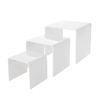 SOURCEONE.ORG Premium 3,4,5 Inch Acrylic Riser 3 Piece Set