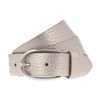 Vanzetti Women's Metallic Belt 3 cm Gold 85, Platinum Gold Metallic