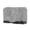 NICEYRIG Extension Bracket Base Plate for Sony Alpha ZV-E10 Camera with Cold Shoe
