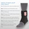 Swede-O Inner Lok 8 Ankle Brace, Black - XLarge