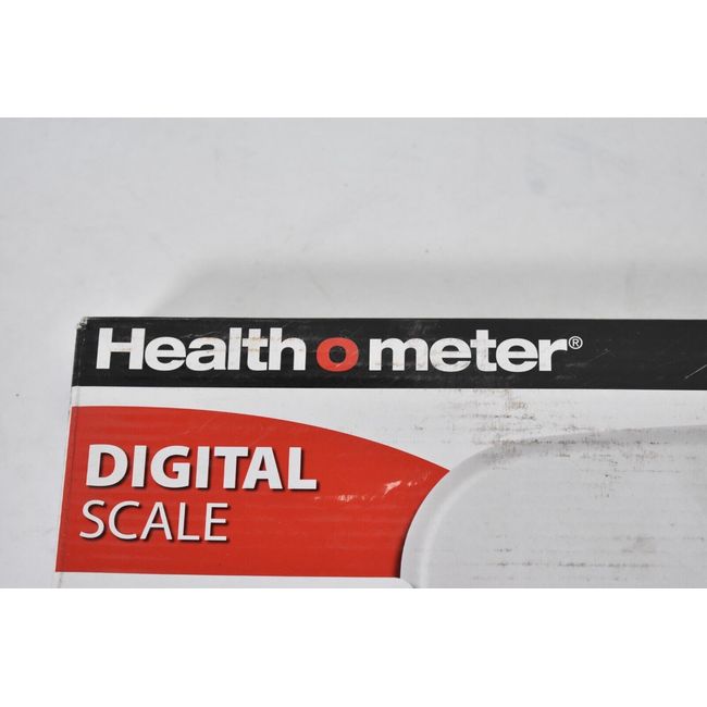 Health o Meter HDM770-05 330LB Limit Digital Weight Tracking Scale Black -  NEW