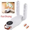 Foldable 2-Tube Shoe Glove Boot Dryer w/ Heat Blower & Rack & Timer Quick Drying