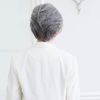 Priscilla A-112 All Wig, Mrs. Airy Curl Short, Heat Resistant, TGH, Gray Hair