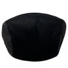 WEROR WEROR-395.1 Men's Flat Cap Peaked Cap, black