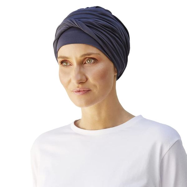 Christine Headwear Damen Shakti Turban Headband, Blau, Einheitsgröße EU