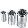 3 Pcs Square Extension Ratchet Socket Adapter Reducer Converter Sets Kit, 1/4", 3/8", 1/2" Driver Conversions in Auto and Construction Work