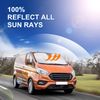 For 2015-2025 Ford Transit Windshield Sun Shade Foldable Heat Block Window Cover