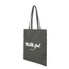Milkfed ICING LOGO POLKA DOT FLAT TOTE Tote Bag, Black