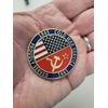 USS Constellation CV-64 Cold War Service Silhouette Challenge Coin