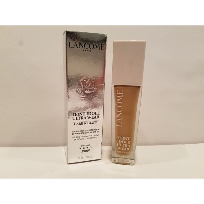 Lancome ~ Teint Idole Ultra Wear Care & Glow ~ 230 W ~ NIB 01/24