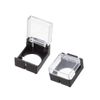 Sourcingmap 2pcs Waterproof Cover Guard Protector for 16mm Dia Push Button Switch