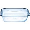 Pyrex Easy Wash Cook & Go Rectangular Container with Lid Small 0.8 Litre Blue (Pack of 2)