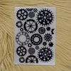 Steampunk Cogs & Clock Embossing Folder for Paper Crafts, Card Making, Scrapbooking & More