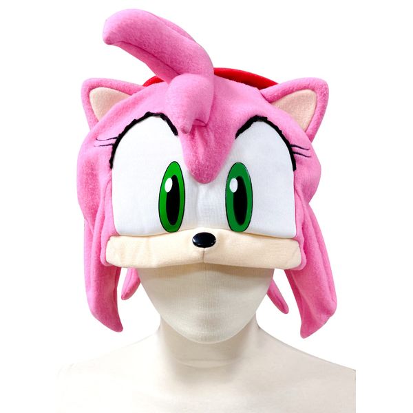 Great Eastern Sonic The Hedgehog Series: Amy Fleece Cap , Pink