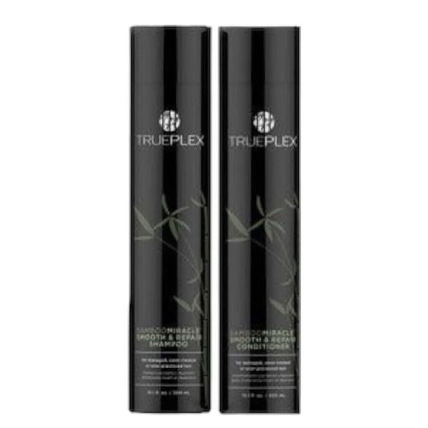 Trueplex Bamboo Miracle Smooth & Repair Shampoo and Conditioner set 300ml each