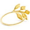 Juvale Leaf Napkin Rings (1.8 Inches Gold 12-Pack)