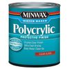 1/2 pt Minwax 25555 Clear Polycrylic Water-Based Protective Finish Gloss