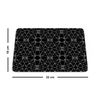Bonamaison, Rectangular Digital Printed Mouse Mat Non-Slip Bottom for Office and Home Size: 22 x 18 cm
