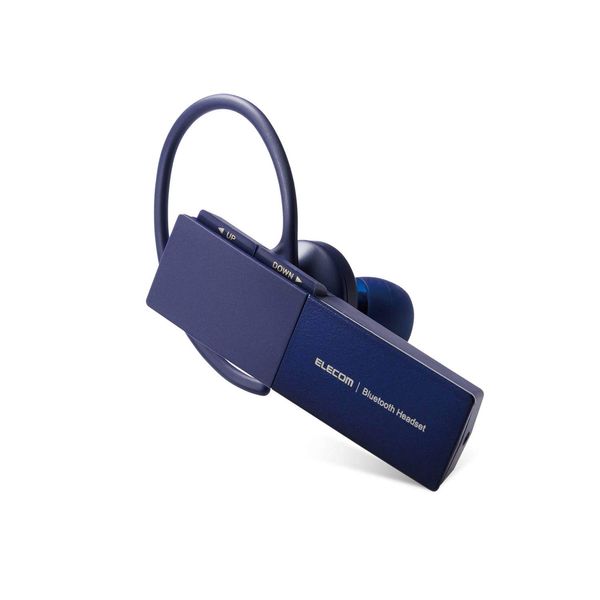 Elecom LBT-HSC20MPBU Bluetooth Headset, USB Type-C (Charging Terminal), 1, Blue, LBT-HSC20MPBU