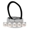 L. Erickson Pearl Bar Pony Cuff - Cream Pearl/Silver
