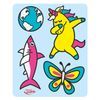 Maped Creative 907036 Window Stickers Craft Set of 5 Window Colours 25 ml Assorted