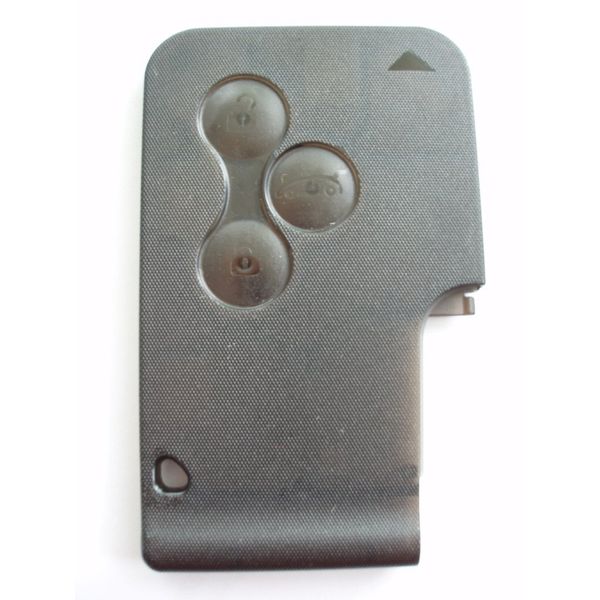 Replacement 3 button key card case for Renault Megane Scenic remote fob