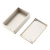 Sourcingmap 2pcs 80 x 50 x 26mm Electronic Plastic DIY Junction Box Enclosure Case Beige