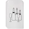 Azeeda 'Champagne & Glasses' Plastic Ice Scraper (IC00039380)