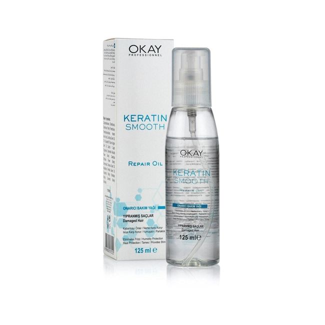 OKAY KERATIN SMOOTH ONARICI SAÇ BAKIM YAĞI 125ML