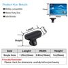 Druvlium Black Drawer Knobs 10 Pack 32mm Length Black Door Knobs Black Cupboard Knobs Black Cabinet knobs and Cupboard Door Knobs