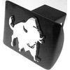 West Texas A&M Black Metal Hitch Cover