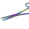 Kelly Hemostat Forceps 5.5" Straight Surgical Dental Instruments Multicolor