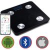 Bluetooth Body Fat Scale Smart Digital Bathroom Water Analyzer Weighing Control Composition Monitors