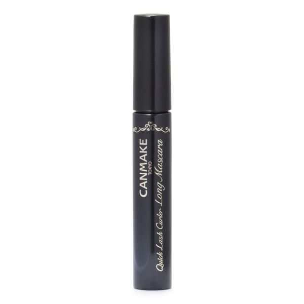 Canmake Quick Lash Curler Long Mascara 01 Black 6.5 Grams (x1)