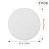 NUOLUX Lamp Shade Downlight Diffused Cover 9.9cm 6pcs Spotlight Diffused Sheet Ceiling Lamp Shade Blackout Sheet Diffused Cover Accessories Downlight Diffused Sheet Round White Plastic