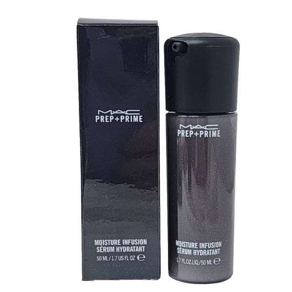 MAC PREP + PRIME MOISTURE INFUSION SERUM MOISTURIZER 1.7 OZ /50 ML FULL SIZE NIB