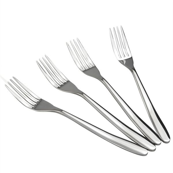 Yarebest 12 Pieces Dinner Table Forks Set, Stainless Steel Cutlery Forks