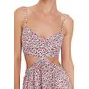 TRENDYOL Women's midi basic regular fit woven fabric dress, red