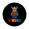 Viking Warrior Norse Master Builder Building Bricks Blocks PopSockets Adhesive PopGrip