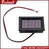 3× DC 4.5-30V Blue LED 3Digital Display Voltage Meter Voltmeter Panel Motorcycle