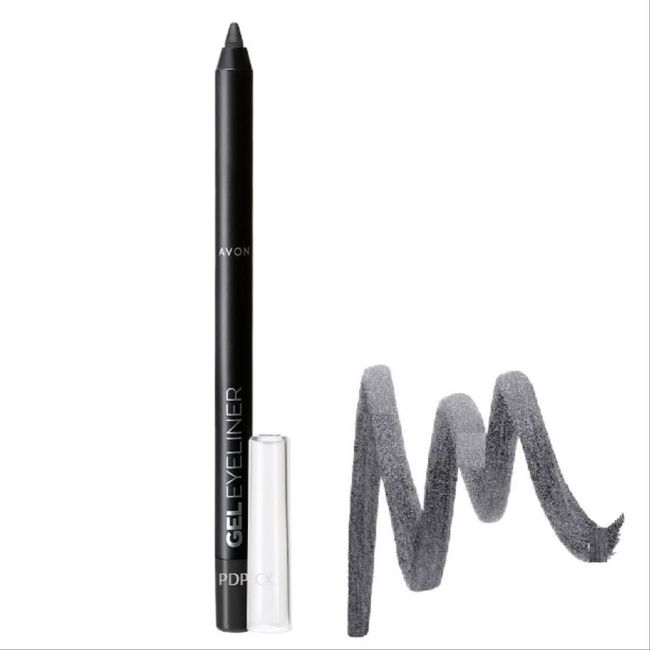 2 x Avon Creamy Big Gel Paint Pencil Eyeliner (Steel)