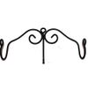 Rolling Pin Holder Display Rack Wrought Iron Amish Made